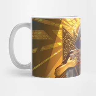 Zhongli on his throne - Genshin Impact Mug